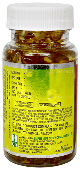 Lupins Cod Liver Oil Capsule 100